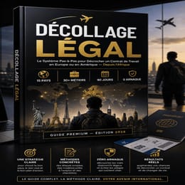 ✈ DÉCOLLAGE LÉGAL — Le Guide Complet pour Décrocher un Contrat de Travail en Europe ou Amérique