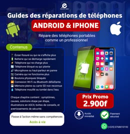 LES GUIDES DE PRÉPARATION DE TÉLÉPHONES