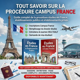 GUIDES COMPLETS PROCÉDURE ÉTUDE EN FRANCE