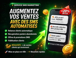 Gênerez plus de vente avec le SMS MARKETING