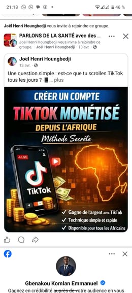 Formation Tik Tok 2026