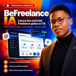 BeFreelance IA – Maîtrise l’IA et gagne de l’argent grâce au freelancing, même en débutant !