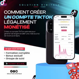 FORMATION COMPLÈTE: création des compte tiktok métisable (en afrique)