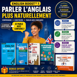 EnglishBoost 1 - Parler anglais plus naturellement