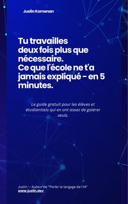 Tu travailles deux fois plus que nécessaire. Ce que l'école ne t'a jamais expliqué — en 5 minutes.