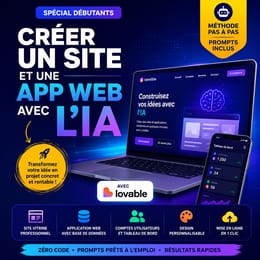IA Web Mastery (La méthode simple pour créer des sites et applications web avec l’IA)