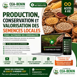 FORMATION SUR LA PRODUCTION ET LA VALORISATION DES SEMENCES LOCALES