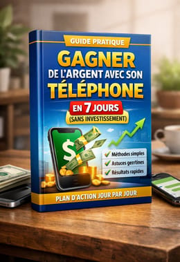 Gagner de l'argent avec son téléphone en 7 jours sans investissement