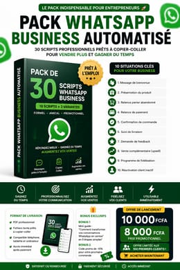 Pack WhatsApp Business Automatisé