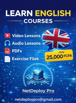 KIT DE FORMATION COMPLET EN ANGLAIS