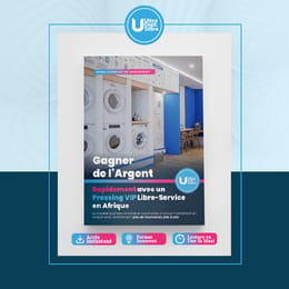 Gagner de l'Argent Rapidement avec un Pressing VIP Libre-Service en Afrique