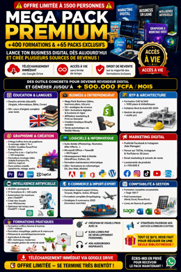 Le Pack Millionnaire Digital