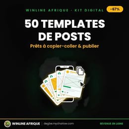 50 templates posts prêts à copier