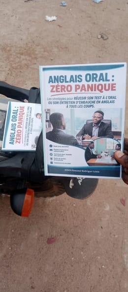 Sondade sur le livre - ANGLAIS ORAL : ZÉRO PANIQUE Tome 1