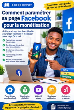Guide d'accompagnement de paramétrage de la page Facebook