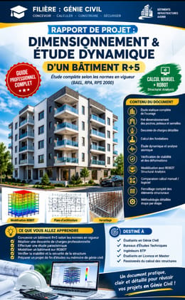 Guide d'accompagnement de dimensionnement en génie civil