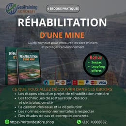 ⛏️Réhabilitation d'une Mine – 10 Étapes Clés, Schémas et Modèles Téléchargeables📚