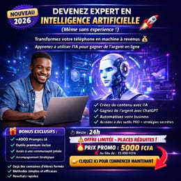 🔥 FORMATION : MAÎTRISER L’INTELLIGENCE ARTIFICIELLE (GUIDE COMPLET 2026)