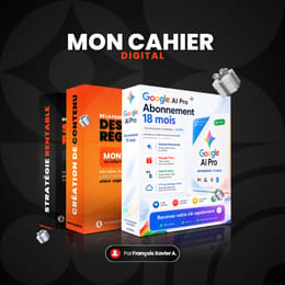 Mon Cahier Digital | Pack IA Créateur 18 mois