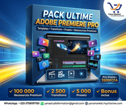 PACK ULTIME ADOBE PREMIERE PRO