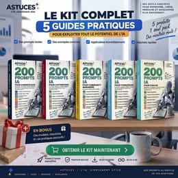 KIT COMPLET : 1000 PROMPTS IA POUR BOOSTER VOTRE BUSINESS (KIT 1)
