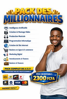 🚀 PACK ULTIME DIGITAL : +2000 E-BOOKS, +1000 VIDÉOS & FORMATIONS POUR TRANSFORMER VOTRE AVENIR !