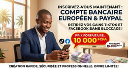 Moyen de paiement sur tiktok et Facebook