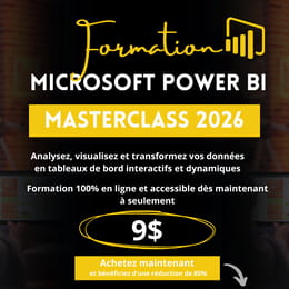 Formation Complète Microsoft Power BI – Analysez et Visualisez Vos Données !