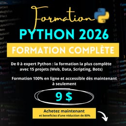 Python : La Formation Complète 2026