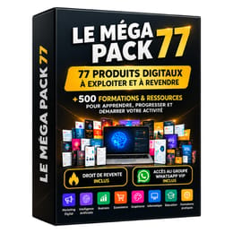 77 Packs Digitaux Et 500 Formations – Forme-Toi, Revends Et Multiplie Tes Revenus