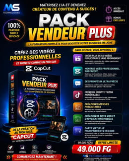PACK VENDEUR +