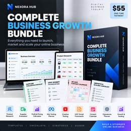 Nexora Hub – Complete Business Growth Bundle