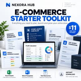 Nexora Hub – E-commerce Starter Toolkit