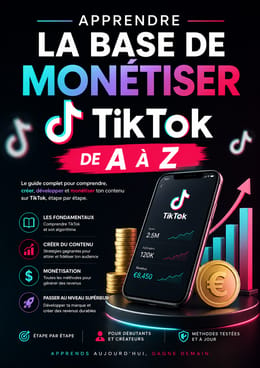 Apprendre la base de monétisation de tiktok