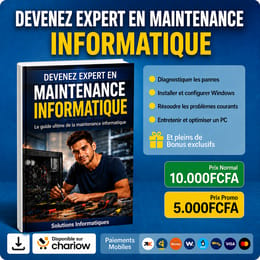 DEVENEZ EXPERT EN MAINTENANCE INFORMATIQUE : Le guide pratique complet pour bien démarrer