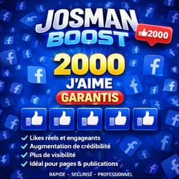 Achetez 2000 Likes Réels Facebook – Algorithme & Visibilité Garantie❤️😥😭👍