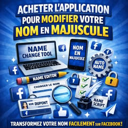 FB NAME CHANGER MAJUSCULE NOM FACEBOOK