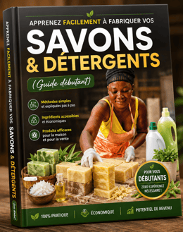 APPRENEZ FACILEMENT À FABRIQUER VOS SAVONS & DÉTERGENTS 🔥