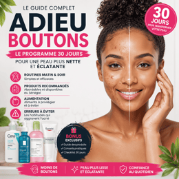 Guide "Peau sans boutons en 30 jours
