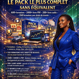 LE PACK LE PLUS COMPLET POUR RÉUSSIR DANS TOUS LES DOMAINES DE LA VIE