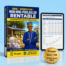 De 100 000 FCFA à plus d'1 MILLION en 5 ans avec un mini-poulailler (le plan complet)