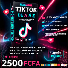 PACK SUCCÈS - MONÉTISATION TIKTOK