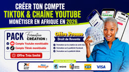 𝐂𝐑E𝐄 𝐓𝐎𝐍 𝐂𝐎𝐌𝐏𝐓𝐄 𝐓𝐈𝐊𝐓𝐎𝐊 & 𝐓𝐀 𝐂𝐇𝐀Î𝐍𝐄 𝐘𝐎𝐔𝐓𝐔𝐁𝐄 𝐌𝐎𝐍É𝐓𝐈𝐒É𝐄 𝐃𝐄𝐏𝐔𝐈𝐒 𝐋’𝐀𝐅𝐑𝐈𝐐𝐔𝐄 𝐄𝐍 𝟐𝟎𝟐𝟔