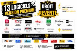 ⚡ PACK POUR L'ÉTUDE ET LA CONCEPTION ÉLECTRIQUE
