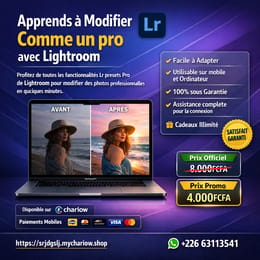 Ebook : Astuce pour apprendre à Modifier Tes Photos Comme un Pro