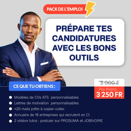 Pack de l'Emploi : Avec des CV ATS & LM Optimisés Inclus - Décroche des Entretiens en 30 Jours