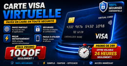 Carte visa virtuelle