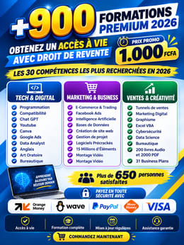 +900 FORMATIONS PRENIUM 2026