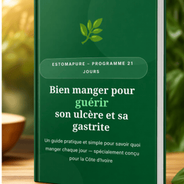 Bien manger pour guérir de l'ulcère et de la gastrite.