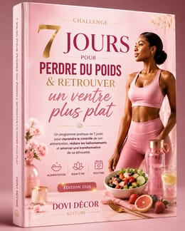 Comment perdre 5 Kilos en 7 jours et affiner votre ventre
